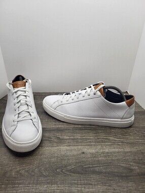 Bylt Basics Athleisure/Casual White Leather Sneakers Men Size 11